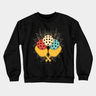 Pickleball Sports Fans Gift Idea Crewneck Sweatshirt